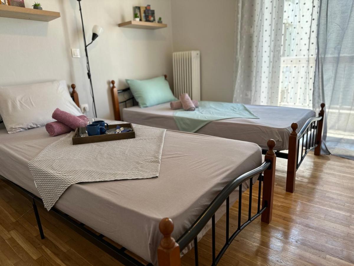 אתונה Ano Patisia Cosy Apartment II מראה חיצוני תמונה