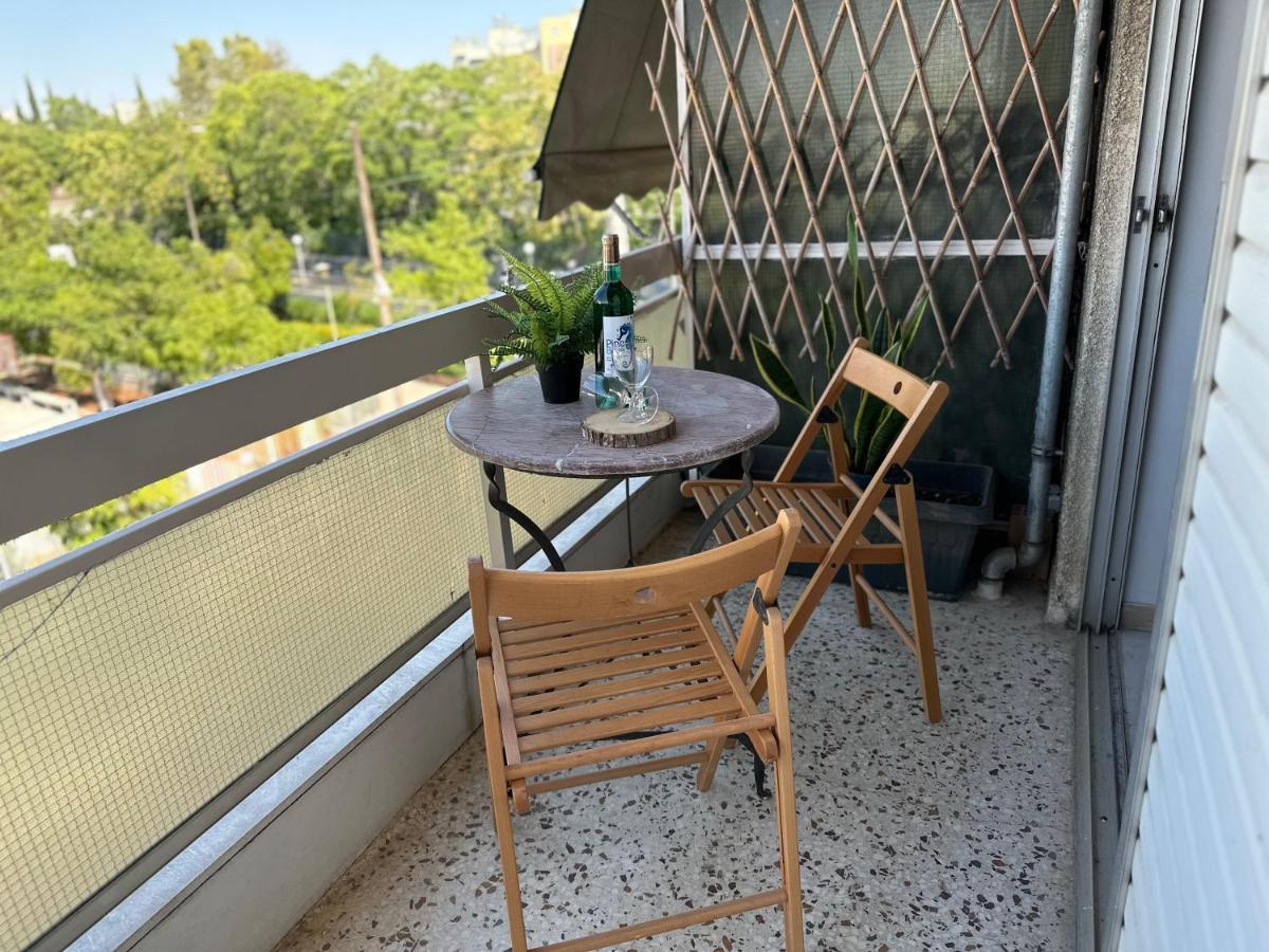 אתונה Ano Patisia Cosy Apartment II מראה חיצוני תמונה